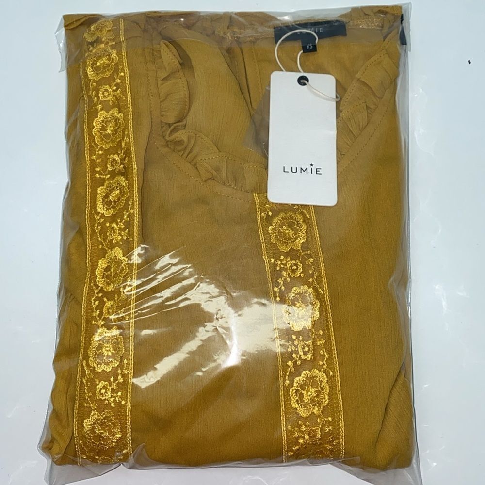 🔥 LUMIE BLOUSE sz xsmall New